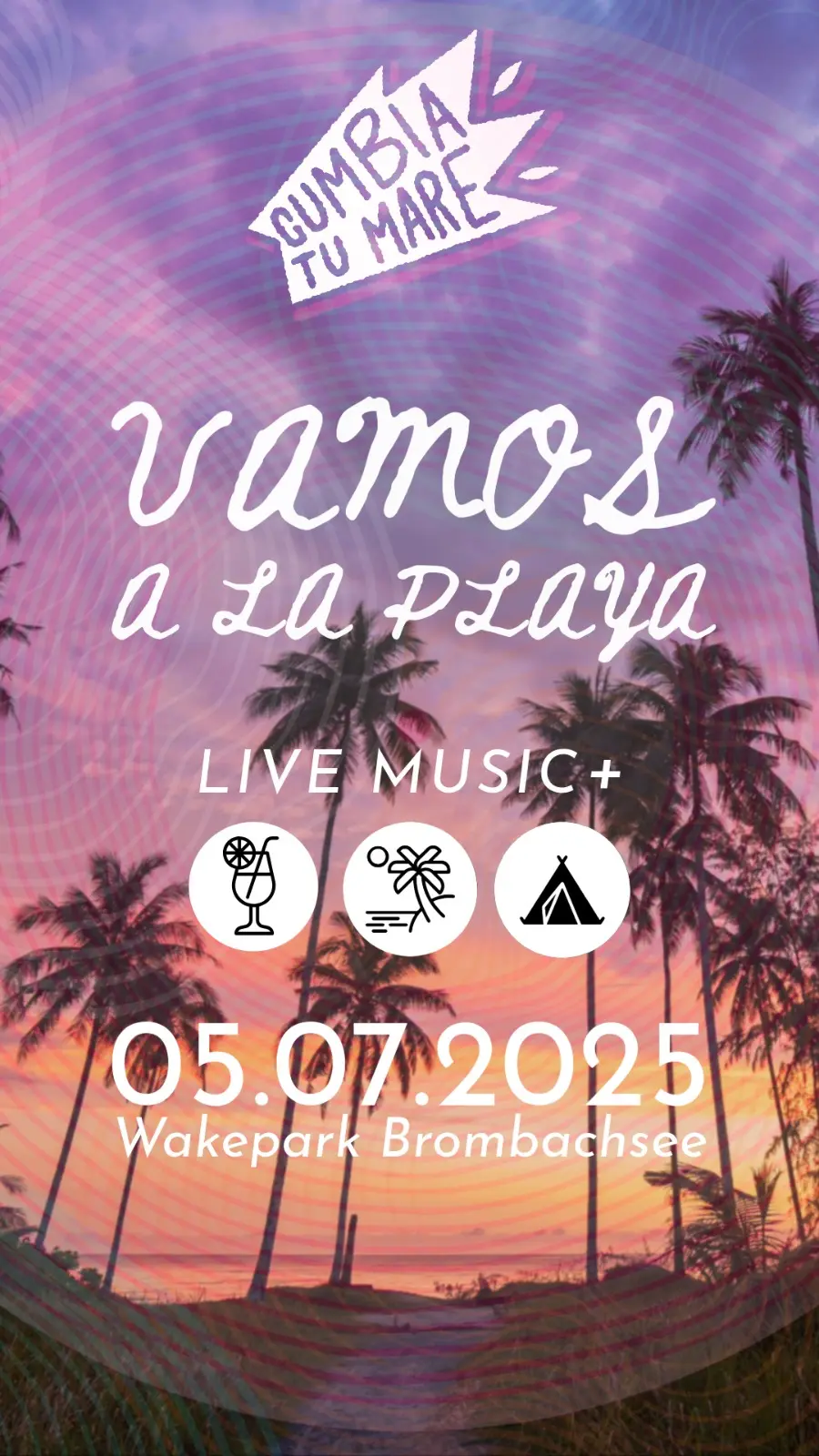 Promotional photo for Wakepark concert